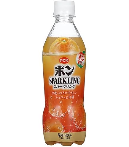 Amazon.co.jp: POM(ポン) えひめ飲料 スパークリング 410ml ×24本